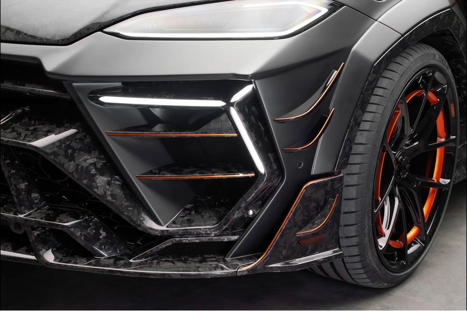 Lamborghini Urus 2018- гг. Комплект обвеса MNSR Carbon (для SE 2024+, кованый карбон) Фото 9