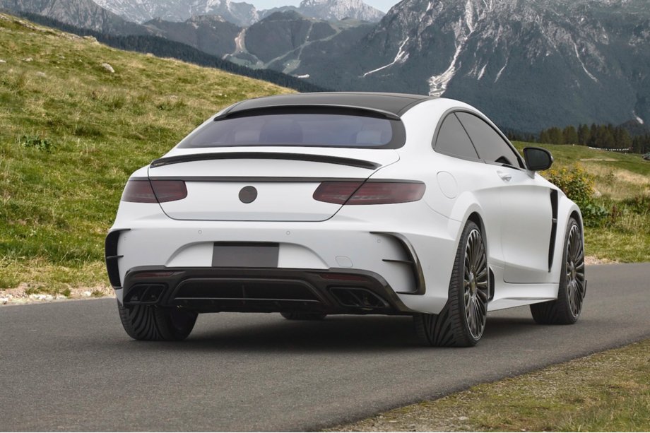 Mercedes S-class C217 Coupe 2014-2020 гг. Комплект обвеса MNSR Carbon (для AMG-Line Coupe 2017-2020) Фото 2