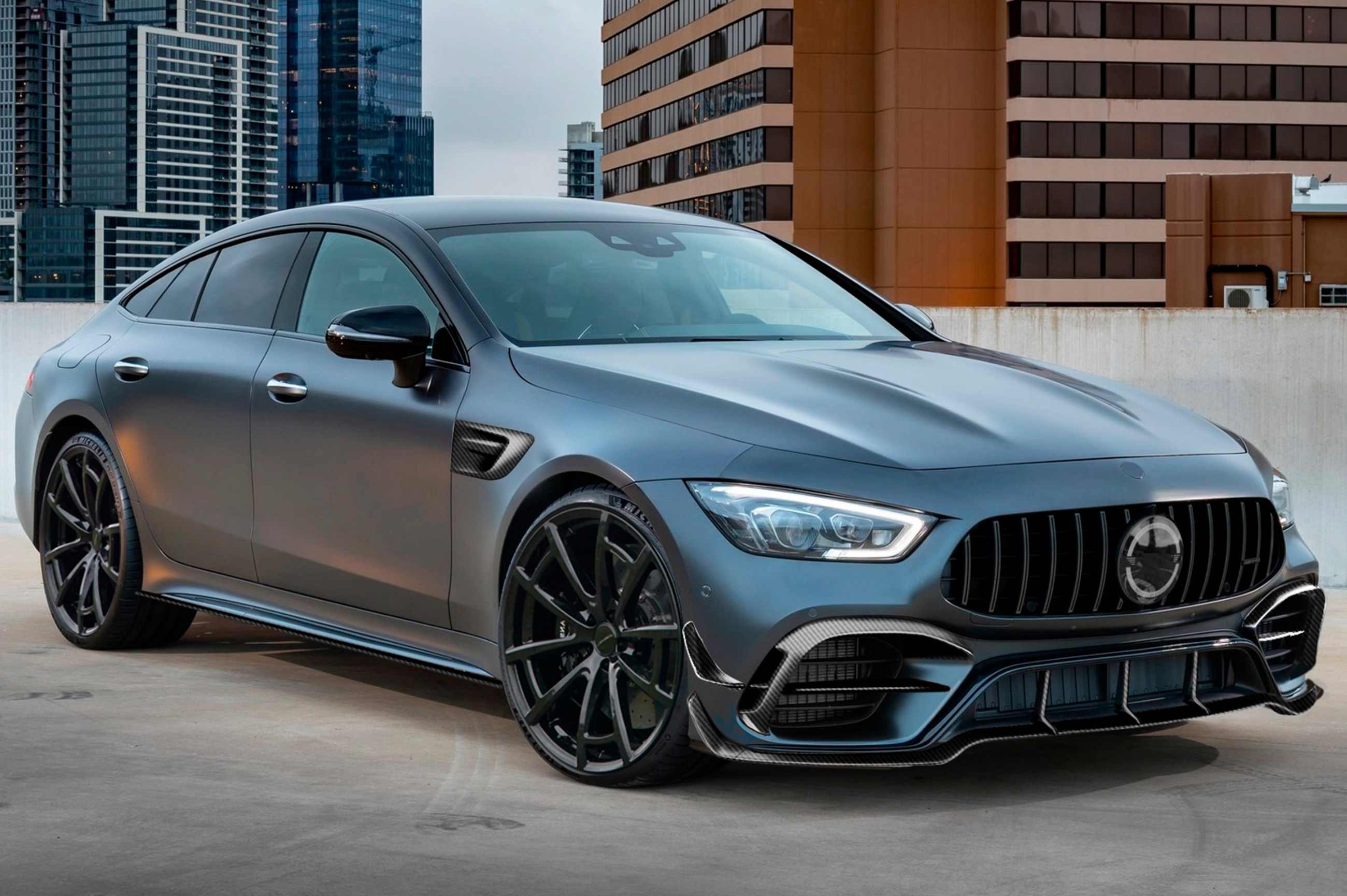Комплект обвісів MNSR Carbon V2 (для GT63 2018-2022) для Mercedes AMG GT 4 X290 2018- рр