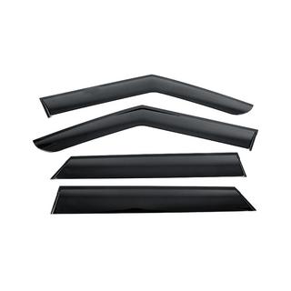 Ветровики с хромированным молдингом Niken Luxury (4 шт)