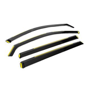 Вставные ветровики Niken Luxury (4 шт) Mazda CX-80 2024– гг. фото 3