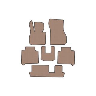 Резиновые Коврики Carsuit (3 Ряда, Для F46, Бежевые) фото 1