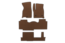 Chevrolet Tahoe 2020- гг. Коврики EVA (3 ряда, Коричневые) фото 1