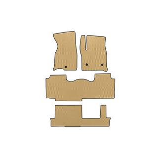 Коврики EVA (3 ряда, Бежевые)