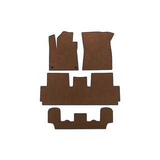 Коврики EVA (Для Grand, 3 ряда, Коричневые)