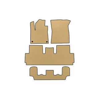 Коврики EVA (Для Grand, 3 ряда, Бежевые)