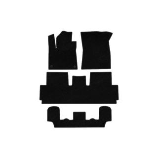 Текстильные коврики Premium (Для Grand, 3 ряда, Черный) фото 1