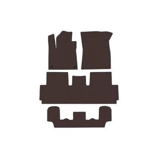 Резиновые Коврики Carsuit (Для Grand, 3 Ряда, Коричневые) фото 1