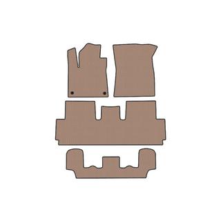 Резиновые Коврики Carsuit (Для Grand, 3 Ряда, Бежевые) фото 1