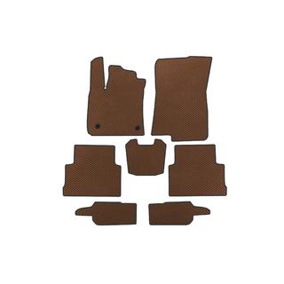 Коврики EVA (3 ряда, Коричневые)
