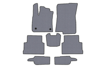 Dacia Jogger 2022- гг. Резиновые Коврики Carsuit (3 Ряда, Серые) фото 1