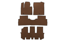 Hyundai Santa Fe 4 2018-2023 гг. Коврики EVA (3 ряда, Коричневые) фото 1