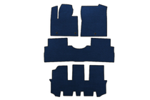 Hyundai Santa Fe 4 2018-2023 гг. Коврики EVA (3 ряда, Синие) фото 1