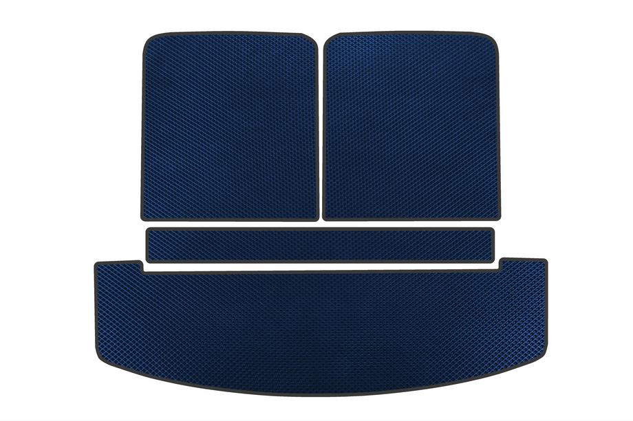 Hyundai Santa Fe 5 2023- гг. Коврик в багажник EVA V2 (Синий) Image