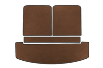 Hyundai Santa Fe 5 2023- гг. Коврик в багажник EVA V2 (Коричневый) фото 1