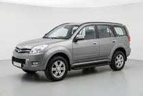 GreatWall Haval/Hover H3 2005-2013 гг. Боковые Подножки Allmond Black (2 шт., Алюминий) фото 1