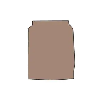 Резиновый коврик в багажник (для F06, Бежевый) фото 1