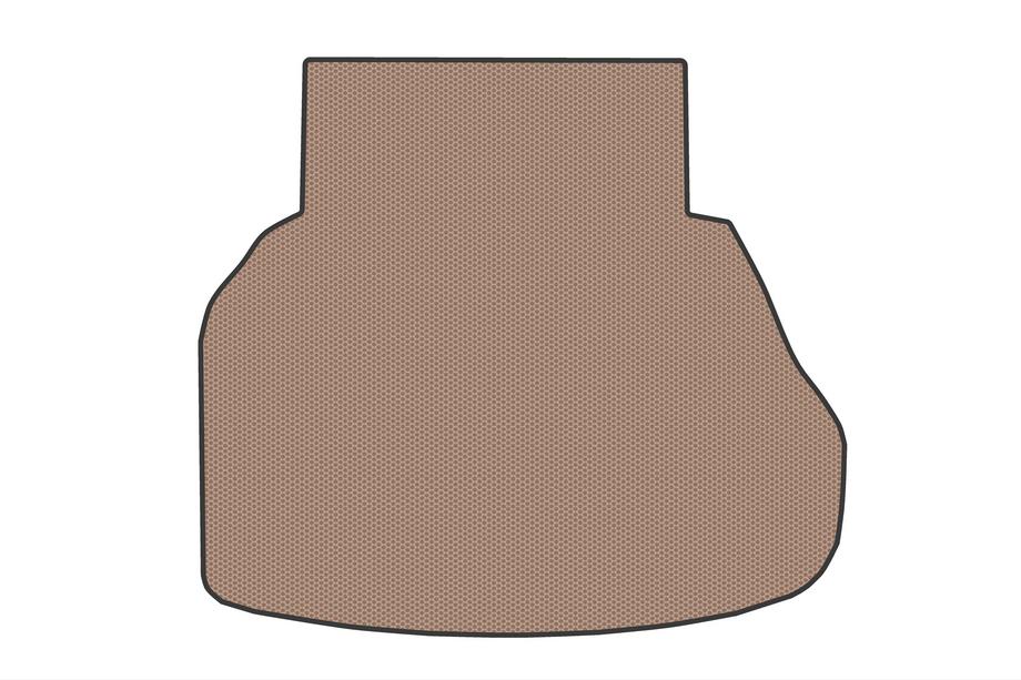 BMW 7 серия E65/66 2001-2008 гг. Резиновый коврик в багажник (для E66, бежевый) Image