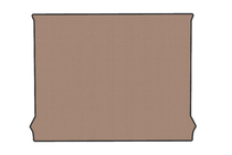 Fiat Doblo II 2010-2022 гг. Резиновый коврик в багажник V2 (2010-2015, бежевый) фото 1