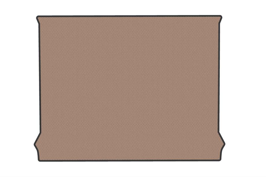 Fiat Doblo II 2010-2022 гг. Резиновый коврик в багажник V2 (2010-2015, бежевый) Image