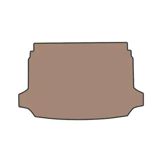 Резиновый коврик в багажник (Электро, бежевый)