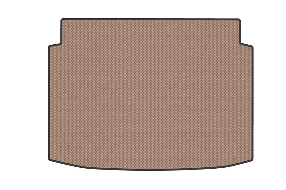 Hyundai Bayon 2021- гг. Резиновый коврик в багажник (Бежевый) Image