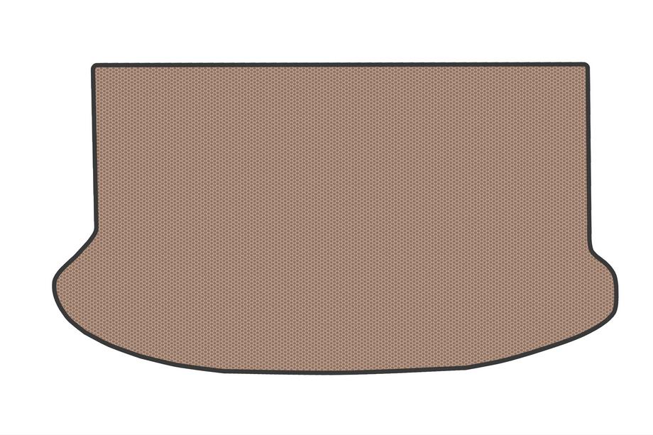 Hyundai IX-20 2010-2019 гг. Резиновый коврик в багажник (Бежевый) Image