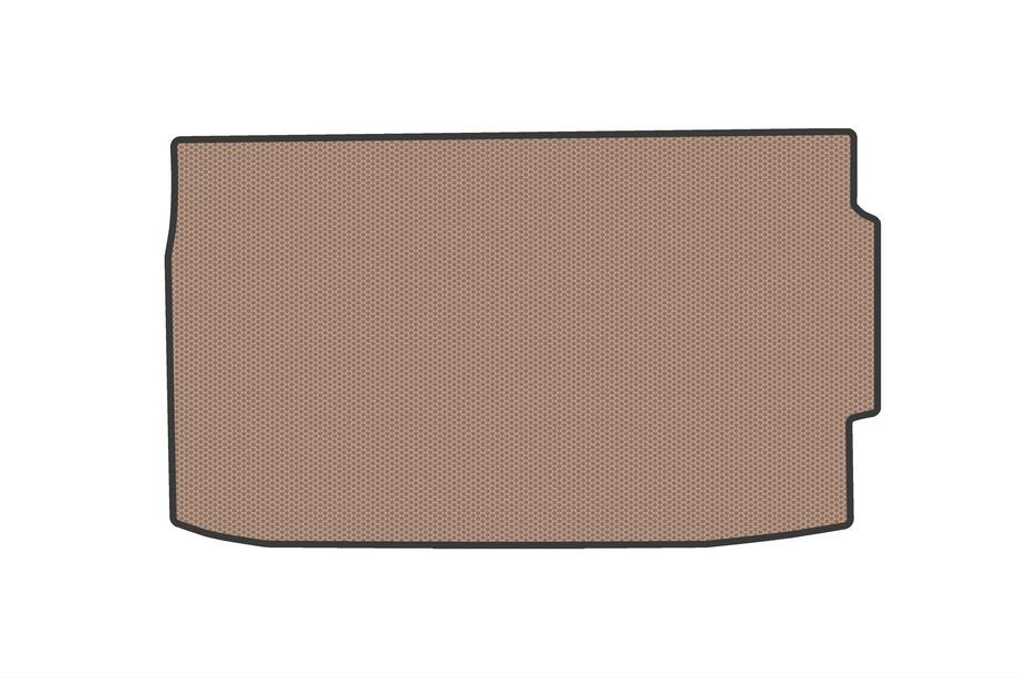 Hyundai I-20 2020- гг. Резиновый коврик в багажник V1 (Бежевый) Image