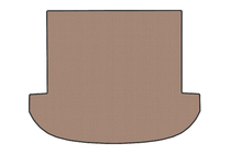 Hyundai Santa Fe 4 2018-2023 гг. Резиновый коврик в багажник (Бежевый) фото 1