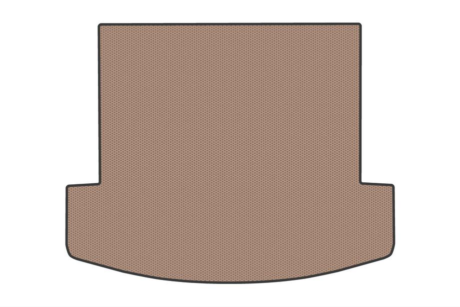 Hyundai Santa Fe 5 2023- гг. Резиновый коврик в багажник V1 (Бежевый) Image