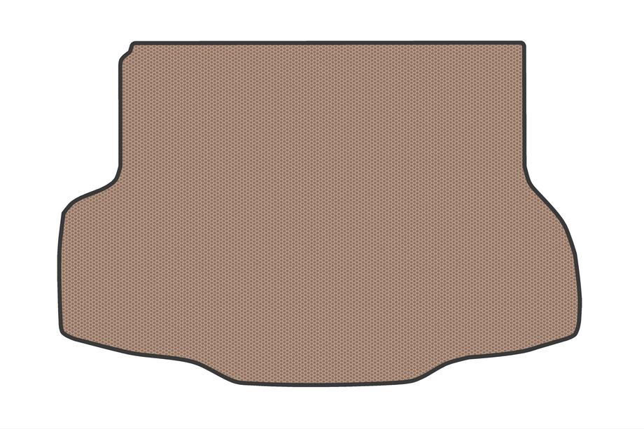 Honda City 2021- гг. Резиновый коврик в багажник (Бежевый) Image