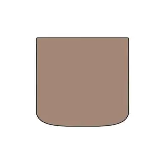 Резиновый коврик в багажник V1 (Бежевый) фото 1