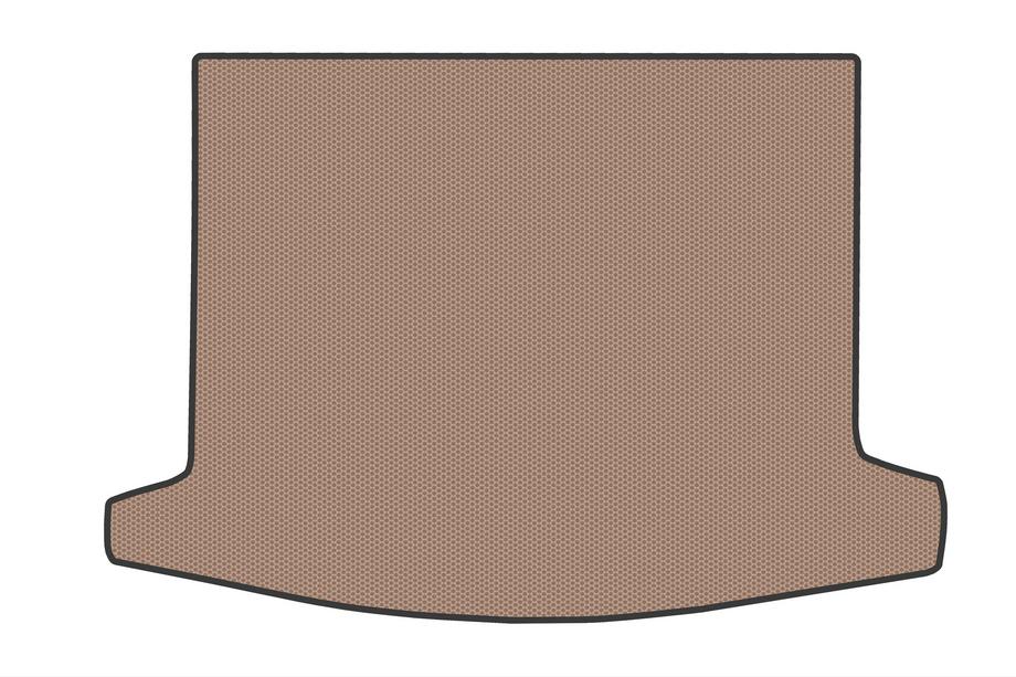 MG HS 2024- гг. Резиновый коврик в багажник (Hybrid, Бежевый) Image