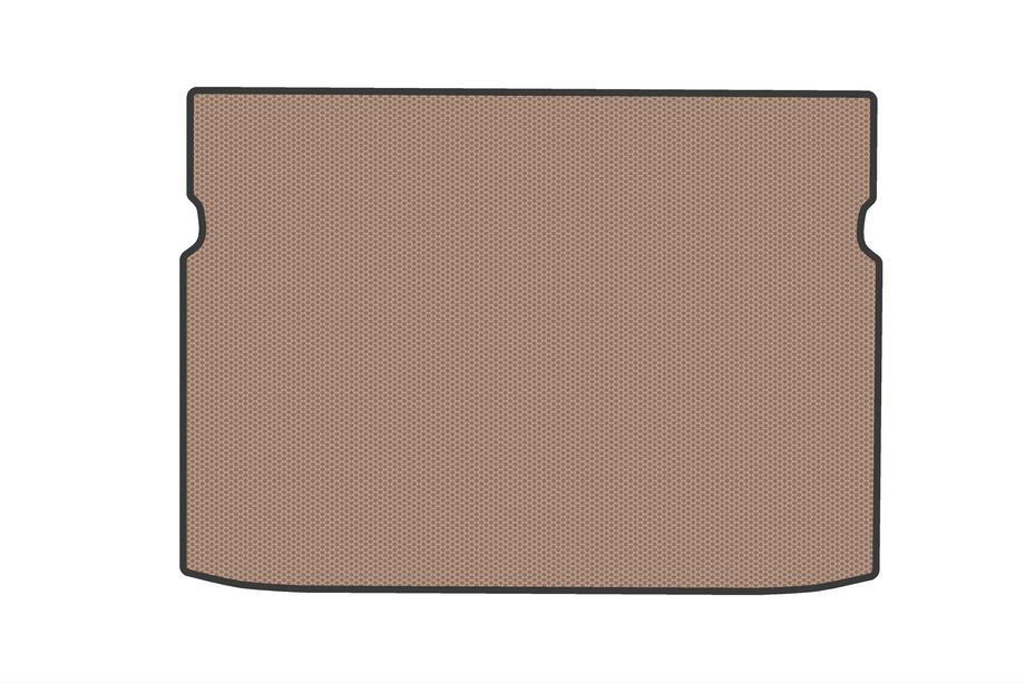 Opel Crossland X 2017-2024 гг. Резиновый коврик в багажник (2020-, бежевый) Image