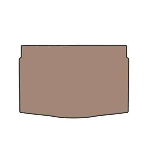 Резиновый коврик в багажник V1 (Бежевый)