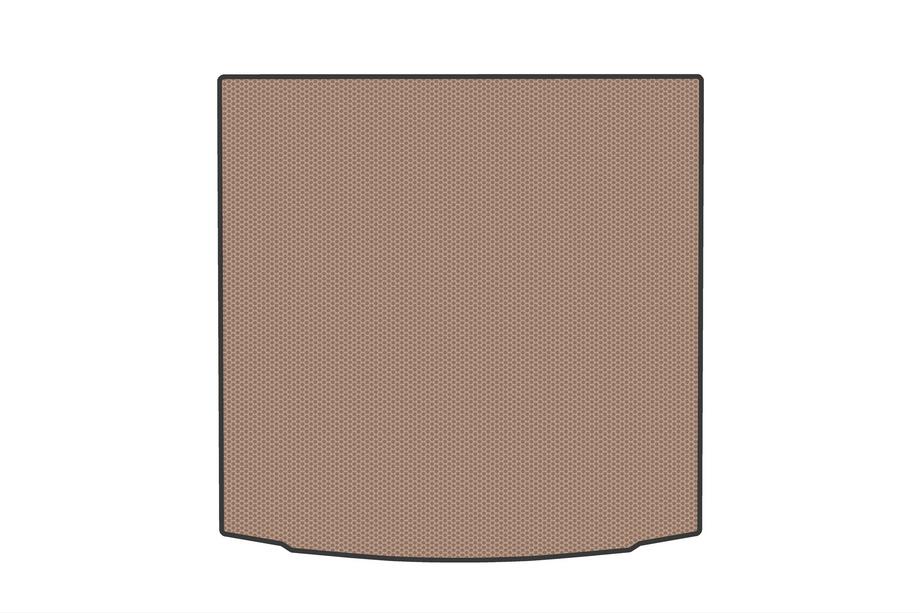 Skoda Superb 2024- гг. Резиновый коврик в багажник V1 (SD, бежевый) Image