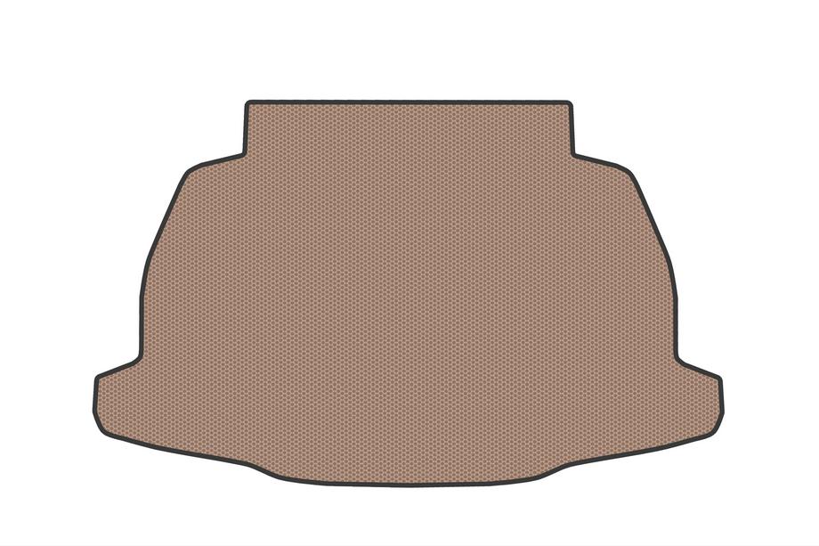 Toyota C-HR 2023- гг. Резиновый коврик в багажник (Бежевый) Image