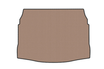 Volkswagen Golf 8 2019- гг. Резиновый коврик в багажник (нижний, бежевый) фото 1