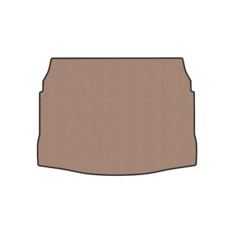 Резиновый коврик в багажник (нижний, бежевый) фото 1