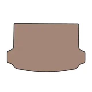 Резиновый Коврик в Багажник V2 (Бежевый) фото 1