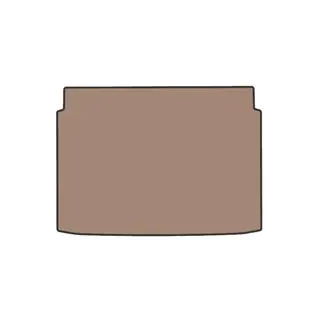 Резиновый коврик в багажник V2 (Электро, бежевый) фото 1