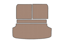 KIA EV9 Резиновый Коврик в Багажник V2 (Бежевый) фото 1