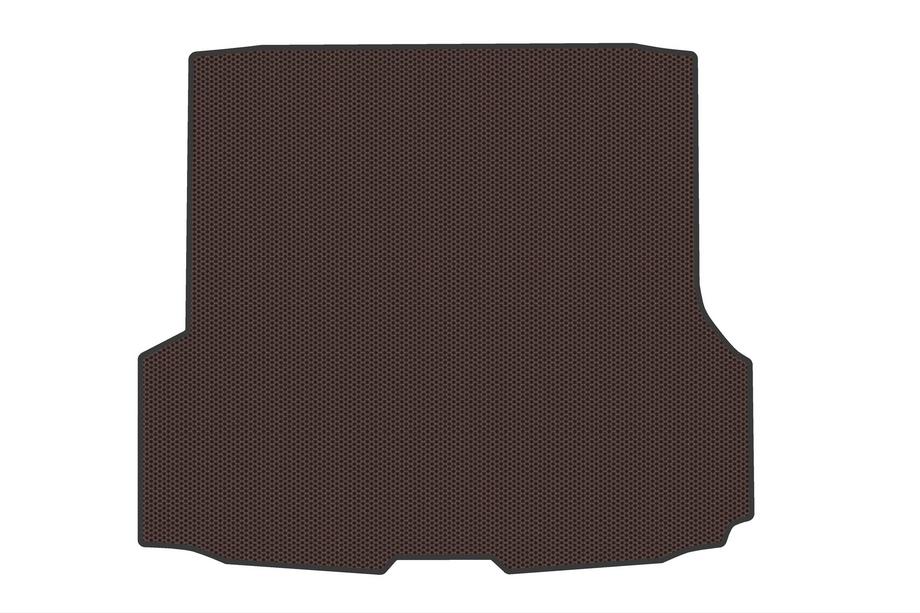 BMW 4 серия F32/F33/F36 2012-2020 гг. Резиновый коврик в багажник (Для F36, коричневый) Image