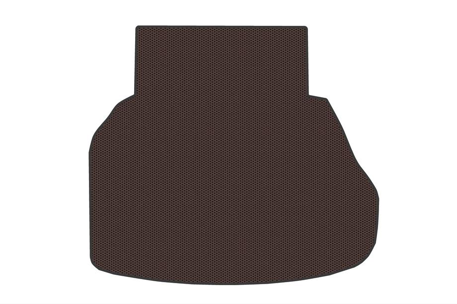 BMW 7 серия E65/66 2001-2008 гг. Резиновый коврик в багажник (для E66, коричневый) Image