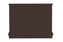 Fiat Doblo II 2010-2022 гг. Резиновый коврик в багажник V2 (2010-2015, коричневый) фото 1