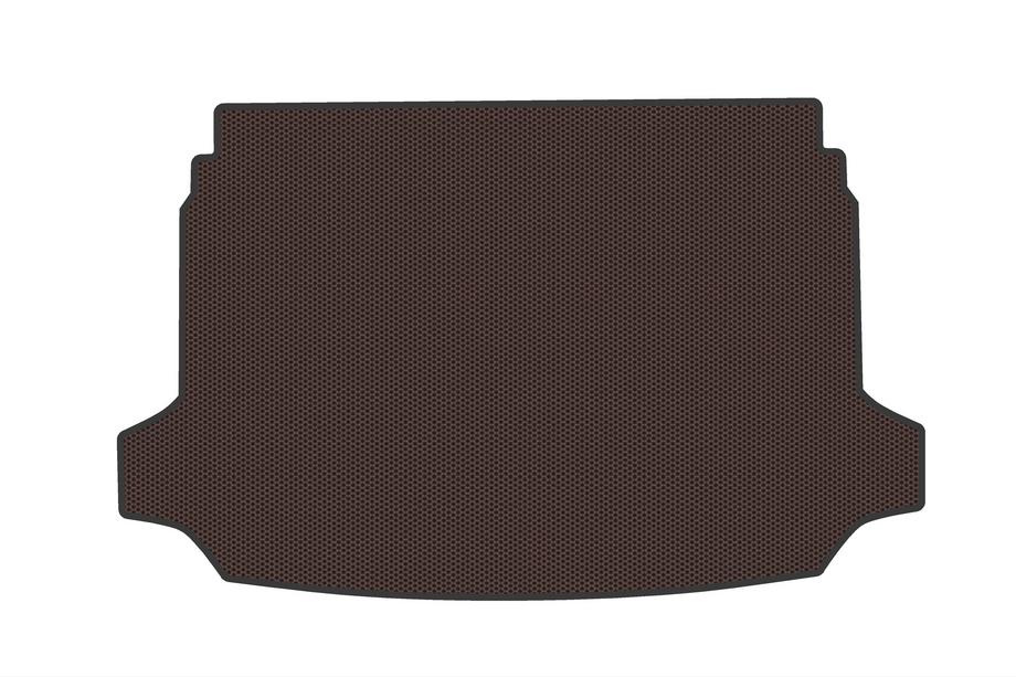 Fiat 600/600e 2023– гг. Резиновый коврик в багажник (Электро, Коричневый) Image