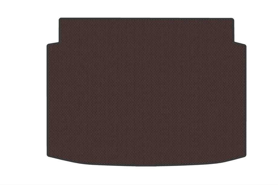 Hyundai Bayon 2021- гг. Резиновый Коврик в Багажник (Коричневый) Image