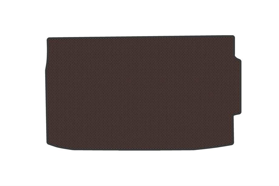 Hyundai I-20 2020- гг. Резиновый коврик в багажник V1 (Коричневый) Image