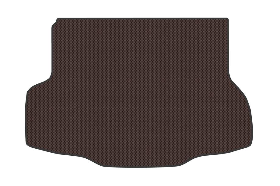Honda City 2021- гг. Резиновый Коврик в Багажник (Коричневый) Image