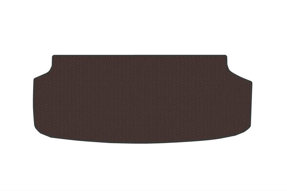KIA EV9 Резиновый коврик в багажник V1 (Коричневый) Image